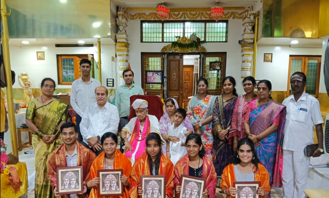 Rank holders of 2023-24 felicitated with college staff