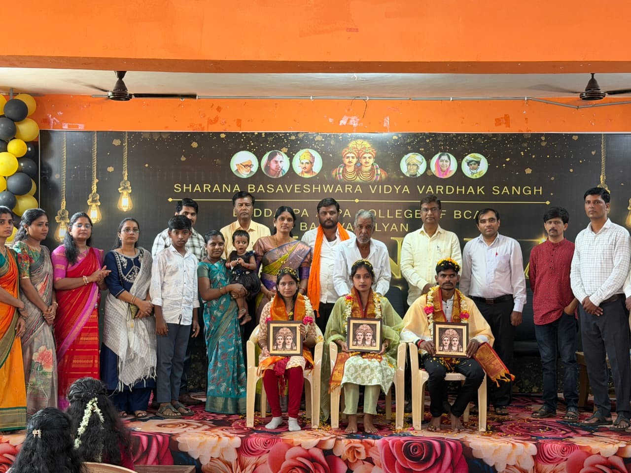 Rank holders of 2024-25 felicitated with college staff